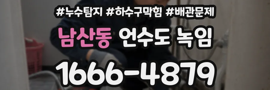 남산동 언수도 녹임