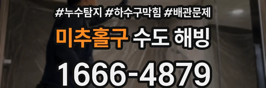 미추홀구 수도 해빙