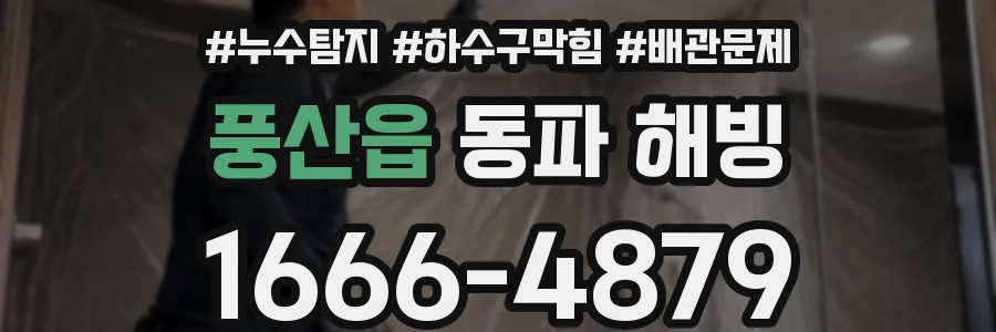 풍산읍 동파 해빙
