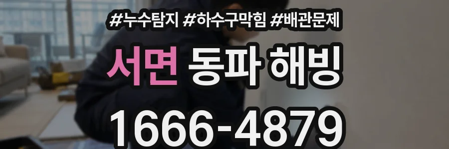서면 동파 해빙