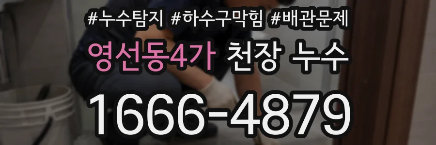 영선동4가 천장 누수