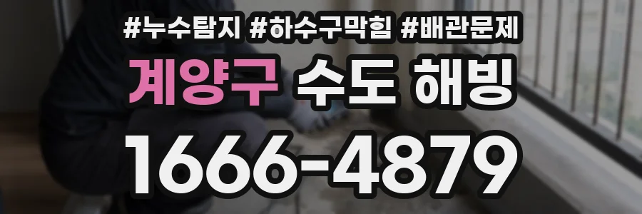 계양구 수도 해빙