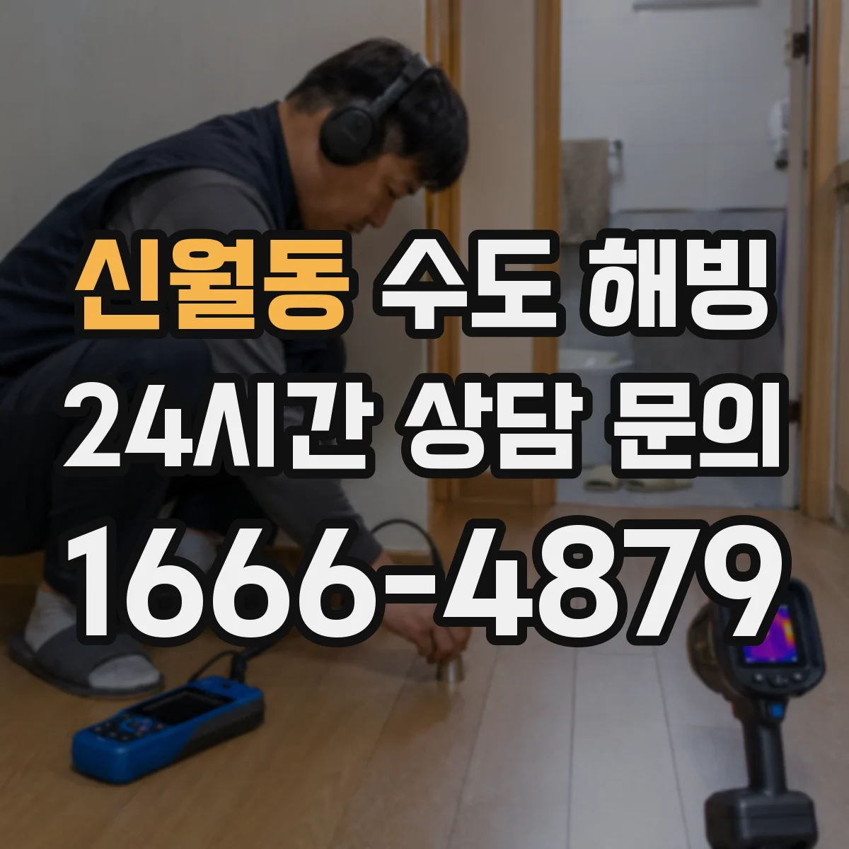 신월동 수도 해빙