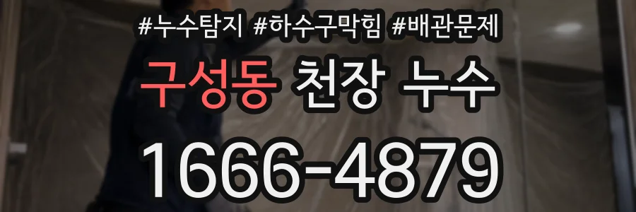 구성동 천장 누수