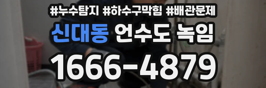 신대동 언수도 녹임