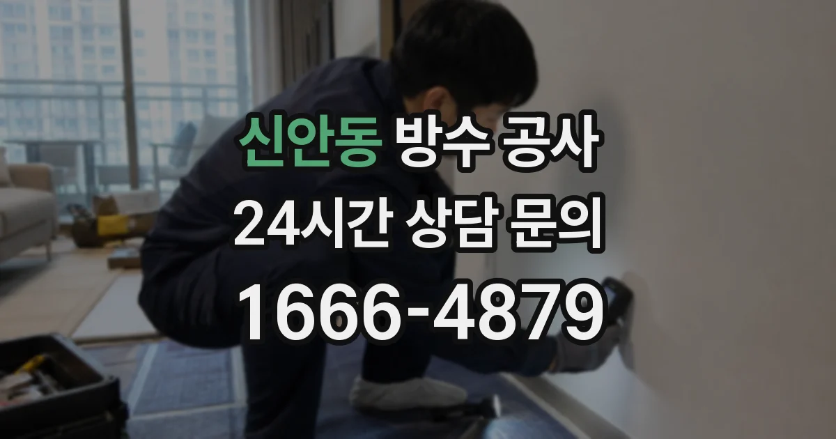 신안동 방수 공사