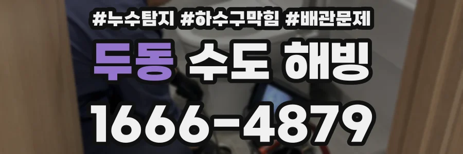두동 수도 해빙