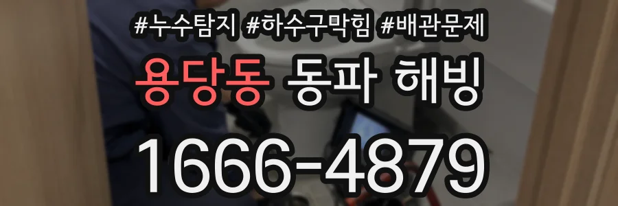 용당동 동파 해빙