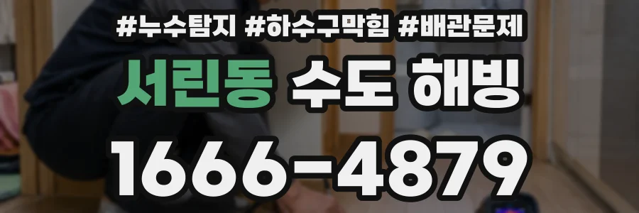 서린동 수도 해빙