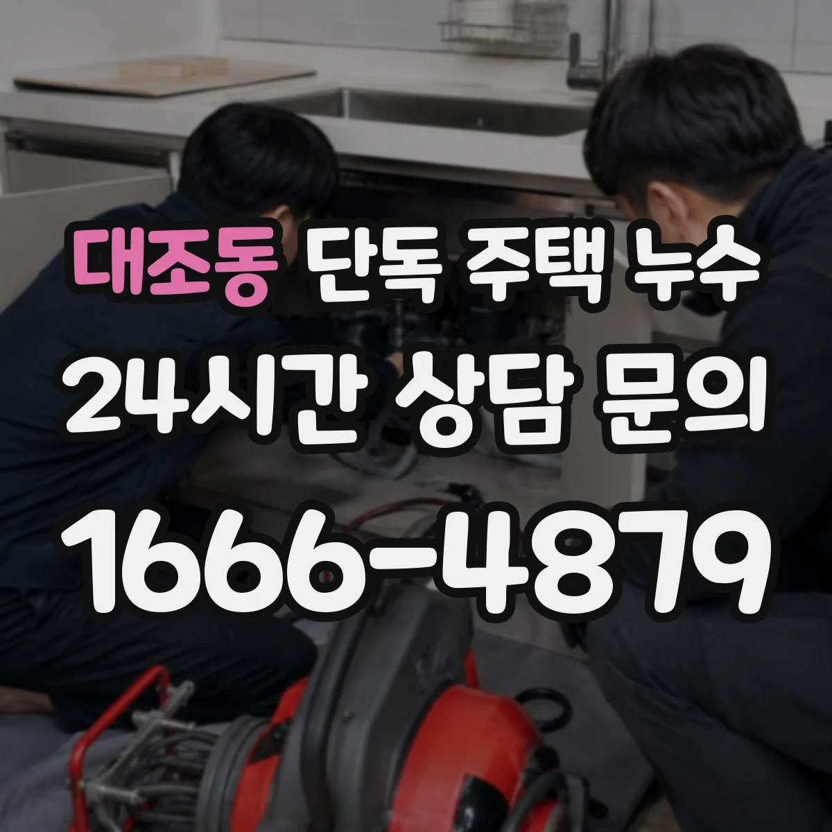 대조동 단독 주택 누수