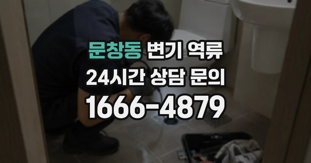 문창동 변기 역류