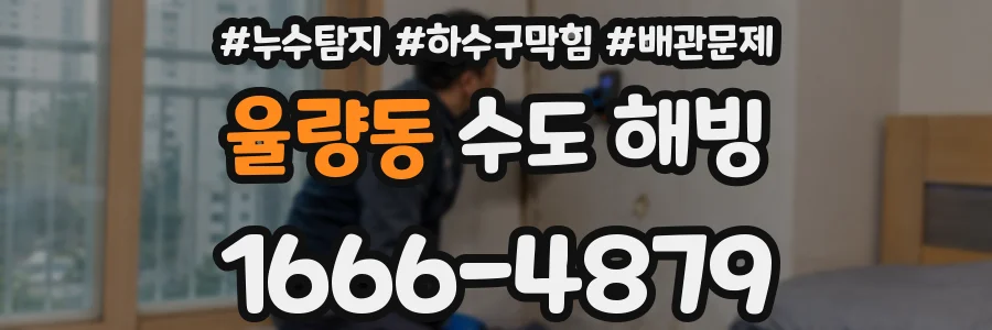 율량동 수도 해빙