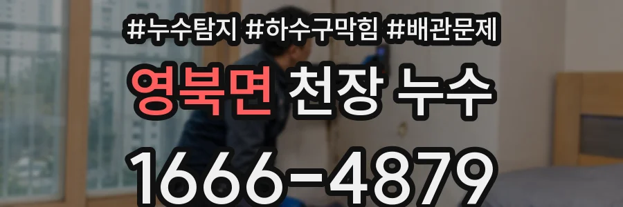영북면 천장 누수