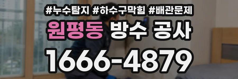 원평동 방수 공사