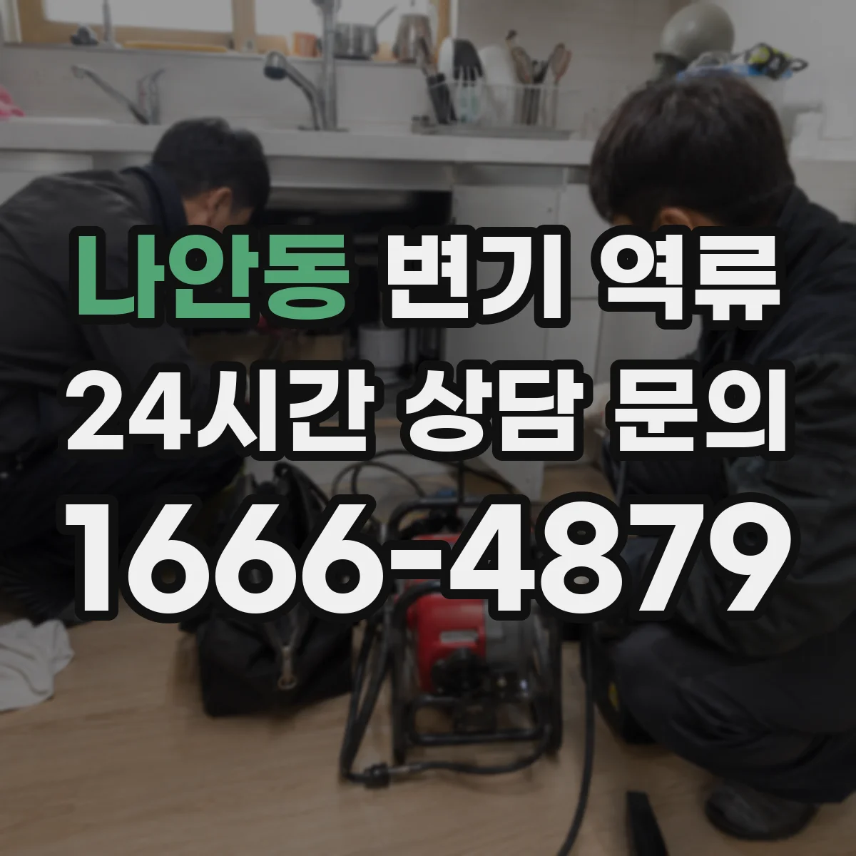 나안동 변기 역류