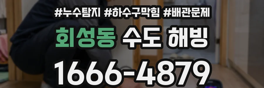 회성동 수도 해빙