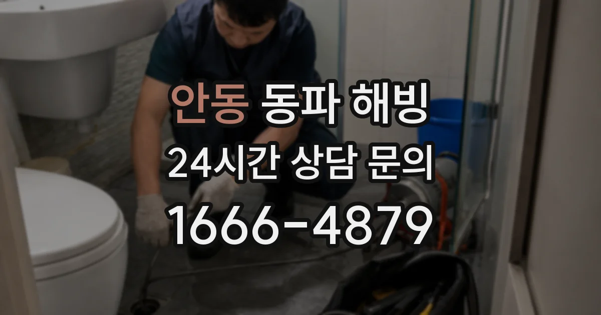 안동 동파 해빙