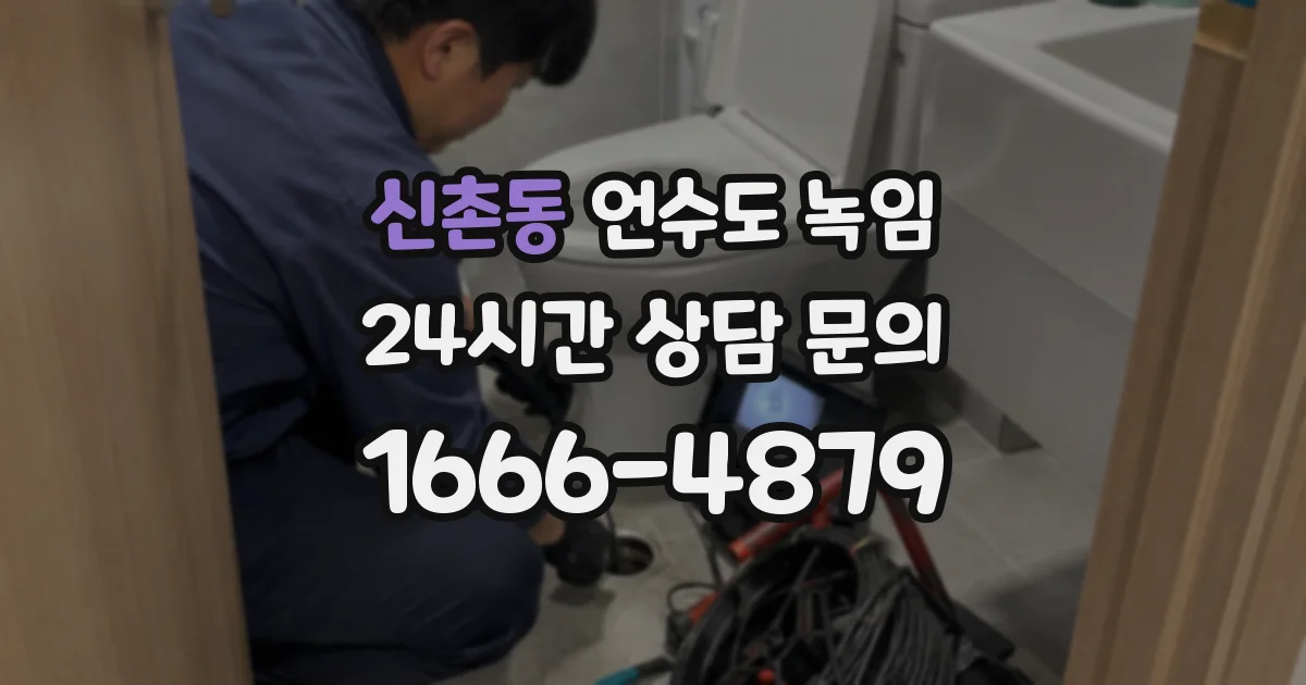 신촌동 언수도 녹임