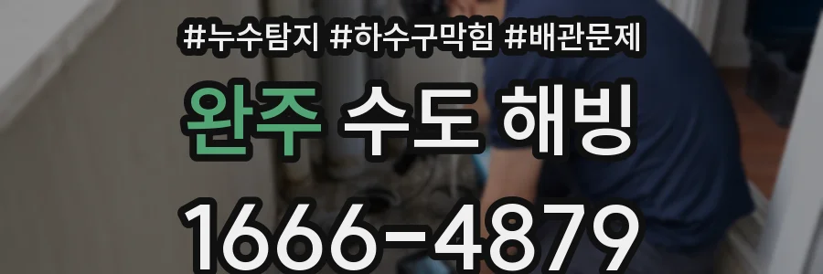 완주 수도 해빙
