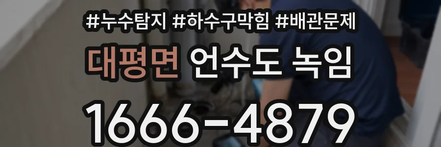 대평면 언수도 녹임