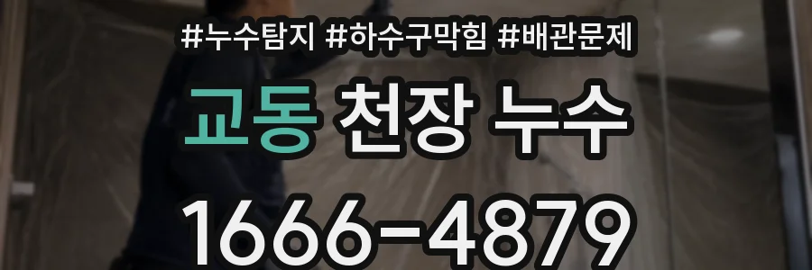 교동 천장 누수