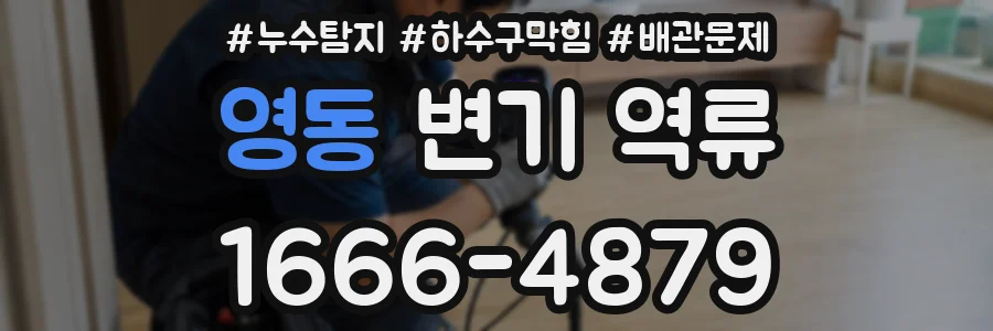 영동 변기 역류
