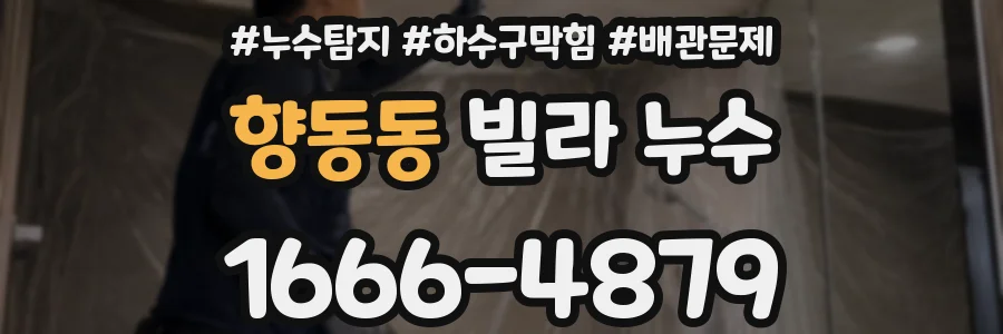 향동동 빌라 누수