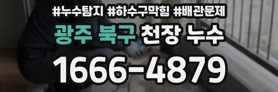 광주 북구 천장 누수