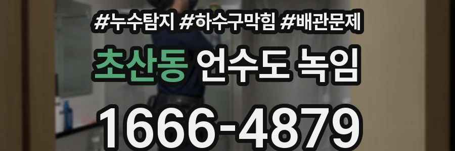 초산동 언수도 녹임