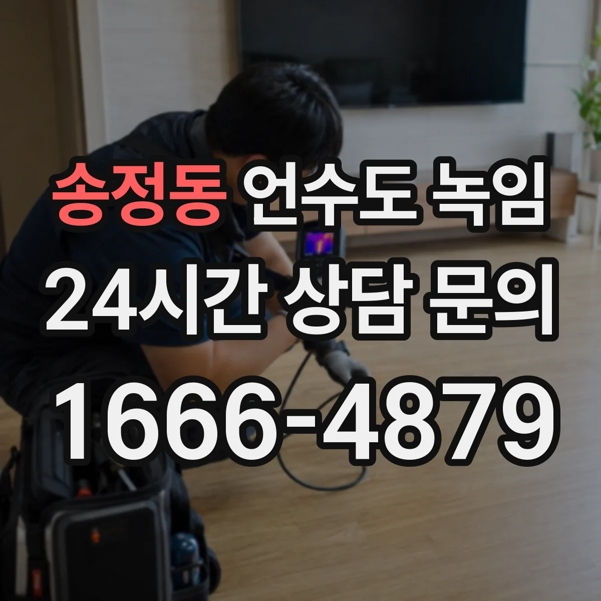 송정동 언수도 녹임