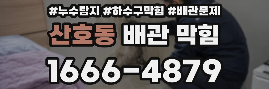 산호동 배관 막힘