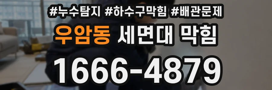 우암동 세면대 막힘