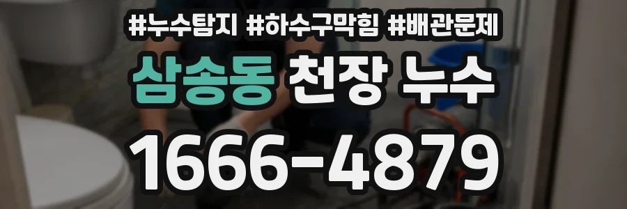 삼송동 천장 누수