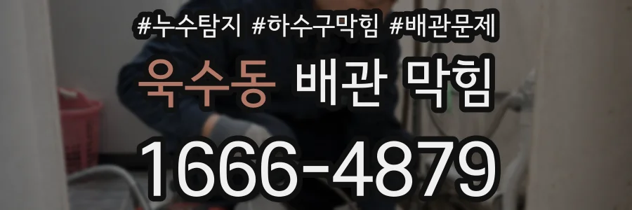 욱수동 배관 막힘