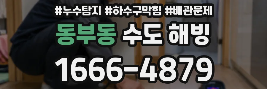 동부동 수도 해빙