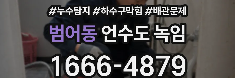범어동 언수도 녹임