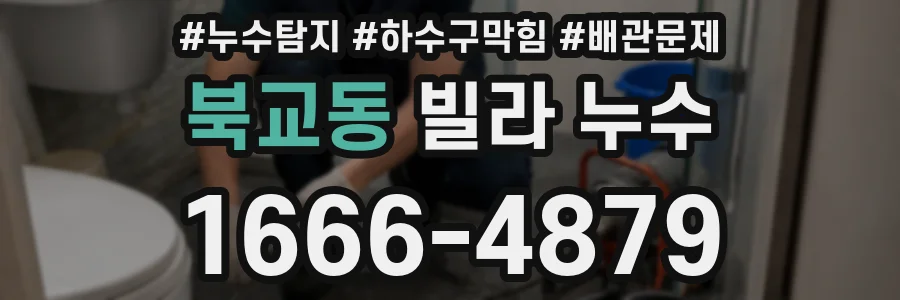 북교동 빌라 누수