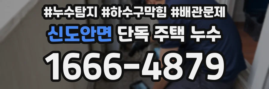 신도안면 단독 주택 누수