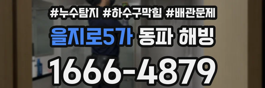 을지로5가 동파 해빙