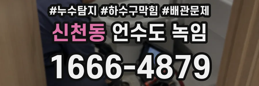 신천동 언수도 녹임