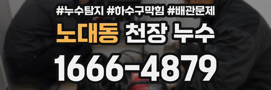 노대동 천장 누수