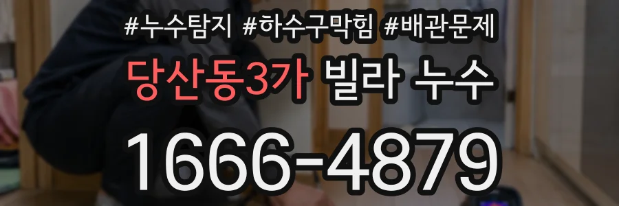 당산동3가 빌라 누수