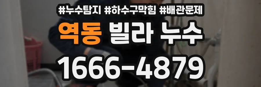 역동 빌라 누수
