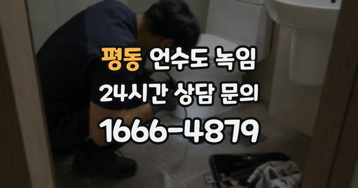 평동 언수도 녹임