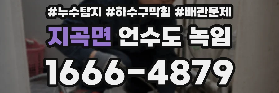 지곡면 언수도 녹임