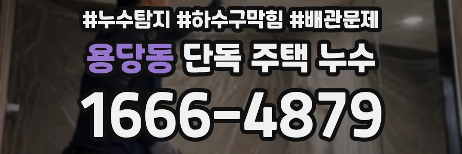 용당동 단독 주택 누수