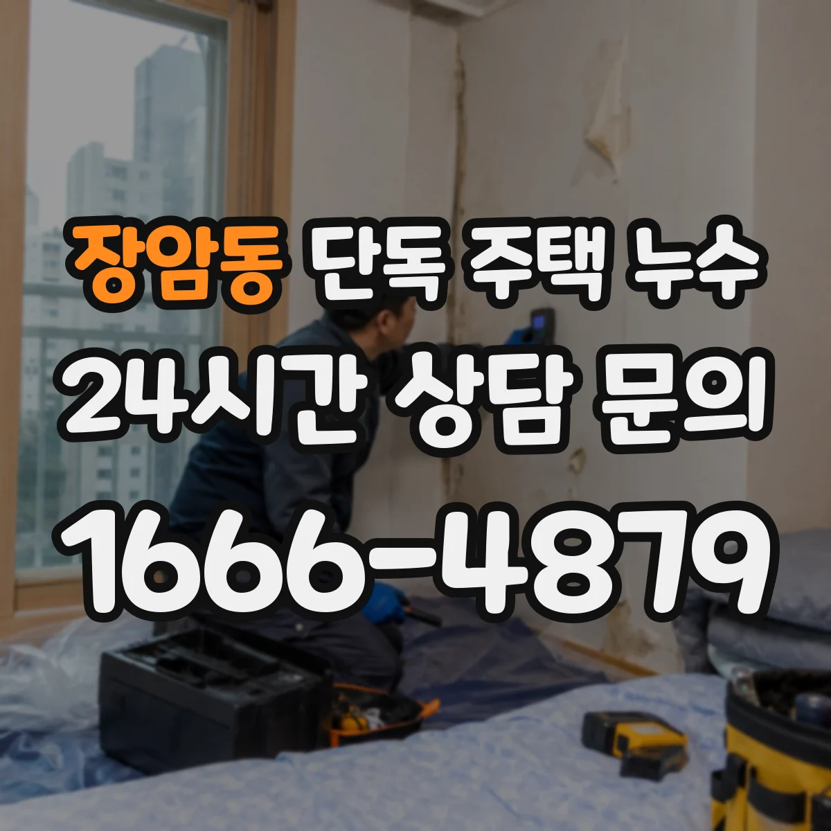 장암동 단독 주택 누수