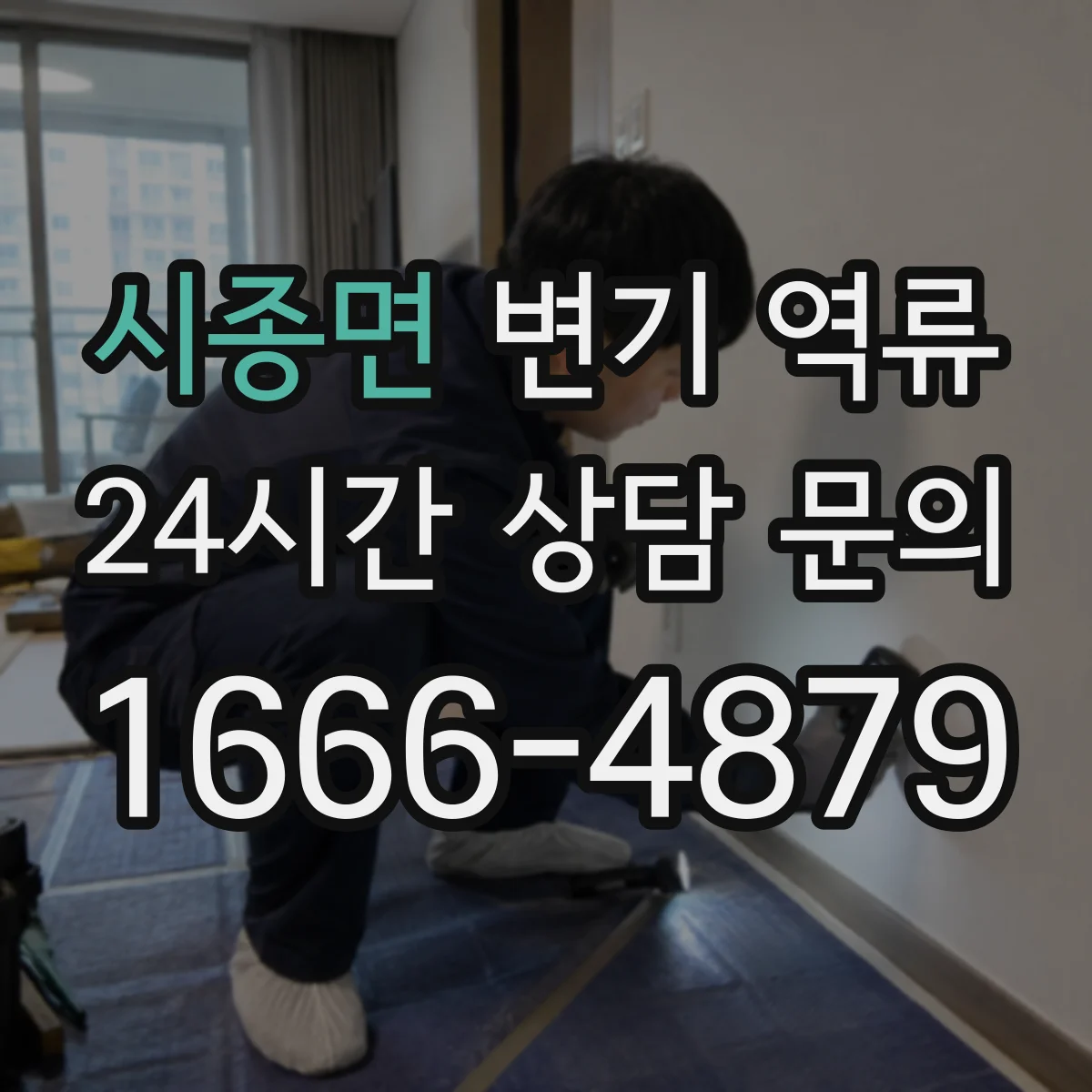 시종면 변기 역류