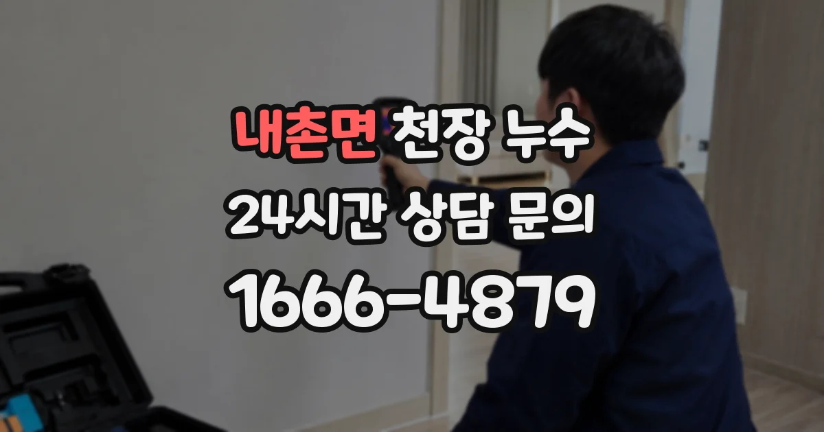 내촌면 천장 누수
