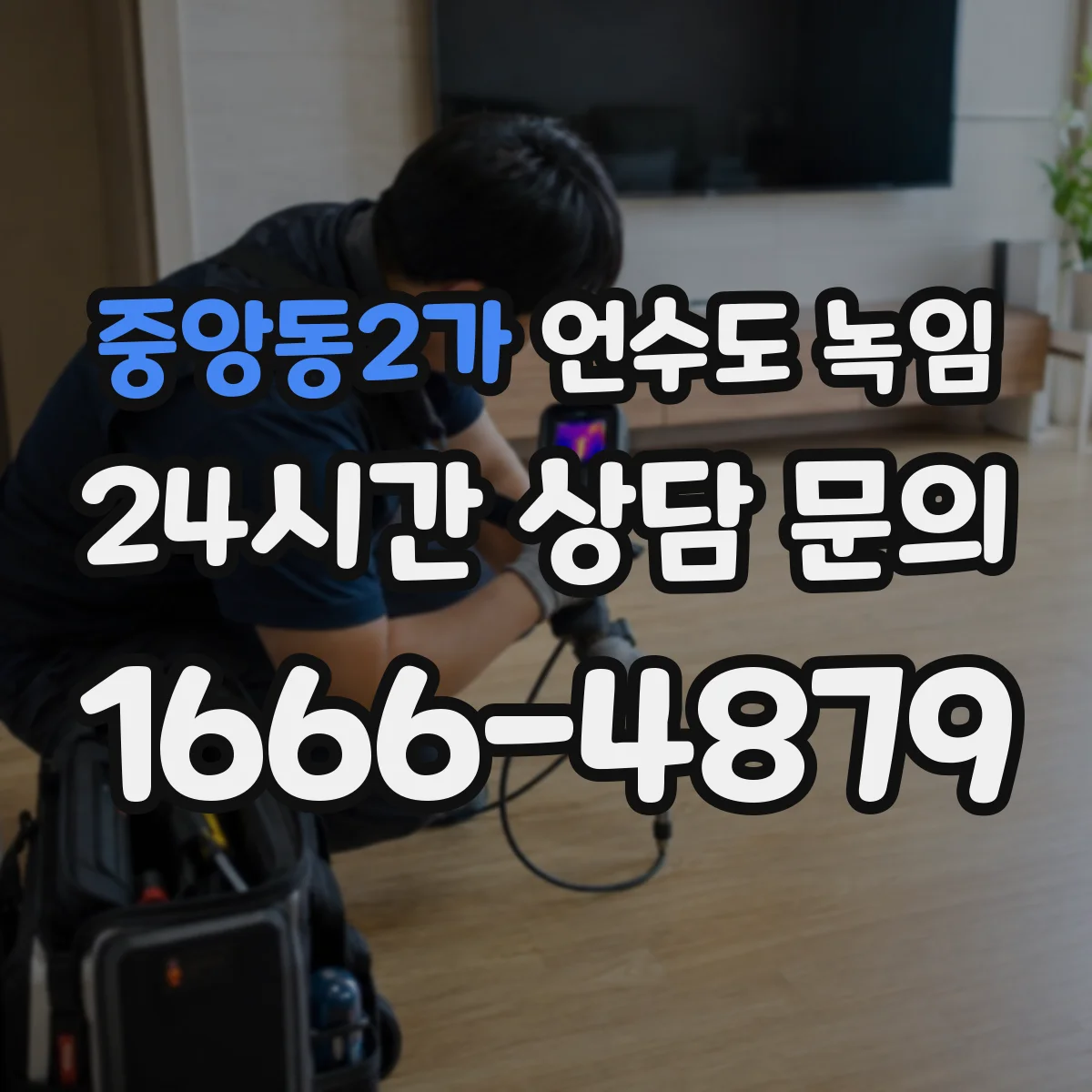 중앙동2가 언수도 녹임
